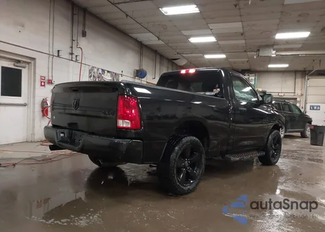 2018 Ram 1500 Express 4X4 6'4 Box from USA, damaged, VIN 3C6JR7AG4JG140331